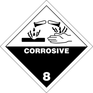 What is hazardous waste? Corrosivity.