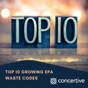 Top 10 Growing EPA Waste Codes